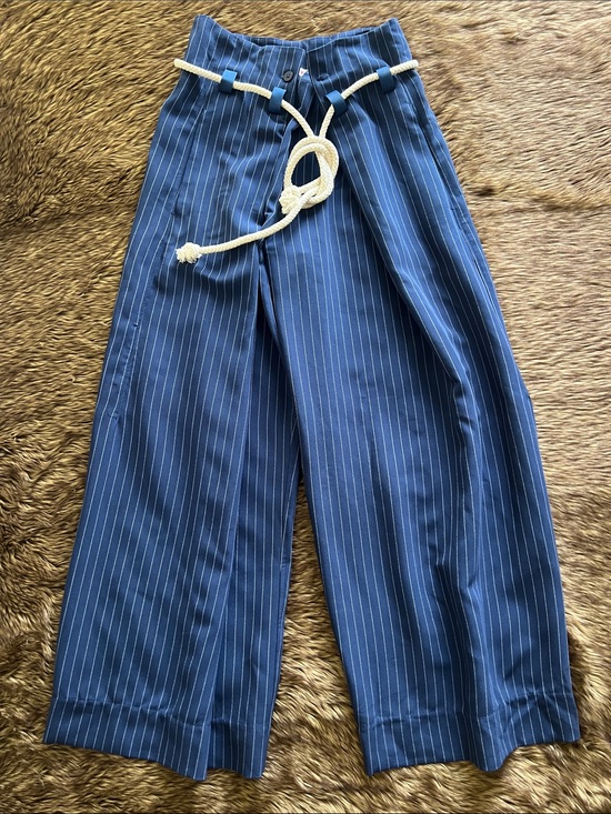 Free People Pants - NWT Free People Striped Wide Leg Pants